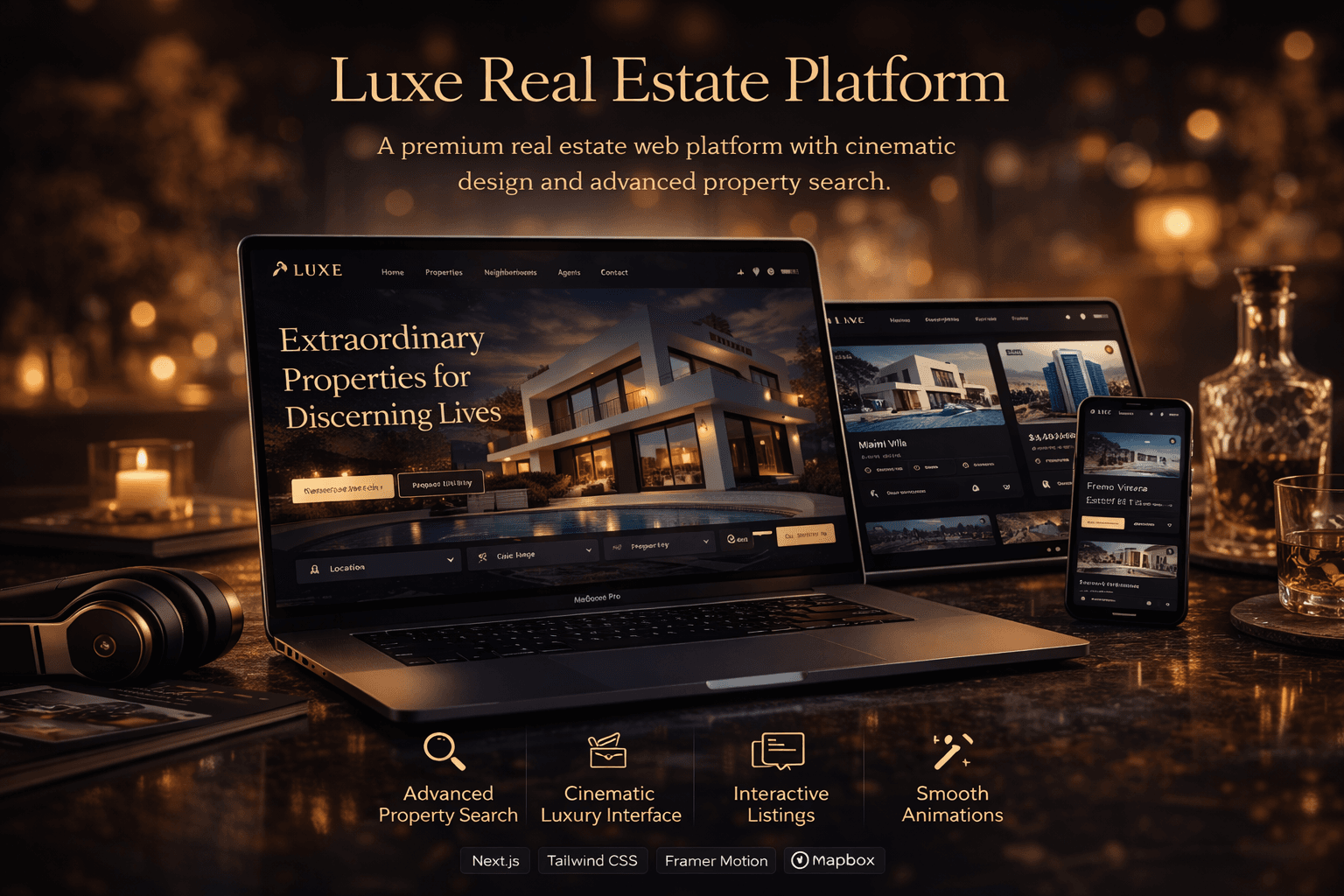 Luxe Real Estate Platform